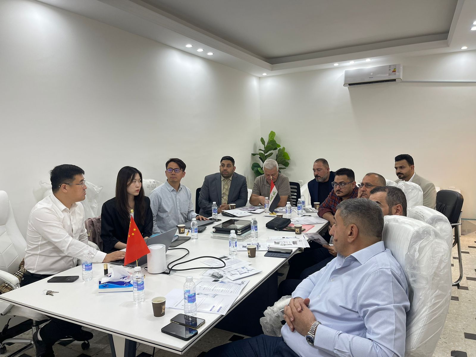 Eshero Brand Partnership: EternityMed Company Visits Al-Majmouaa Office